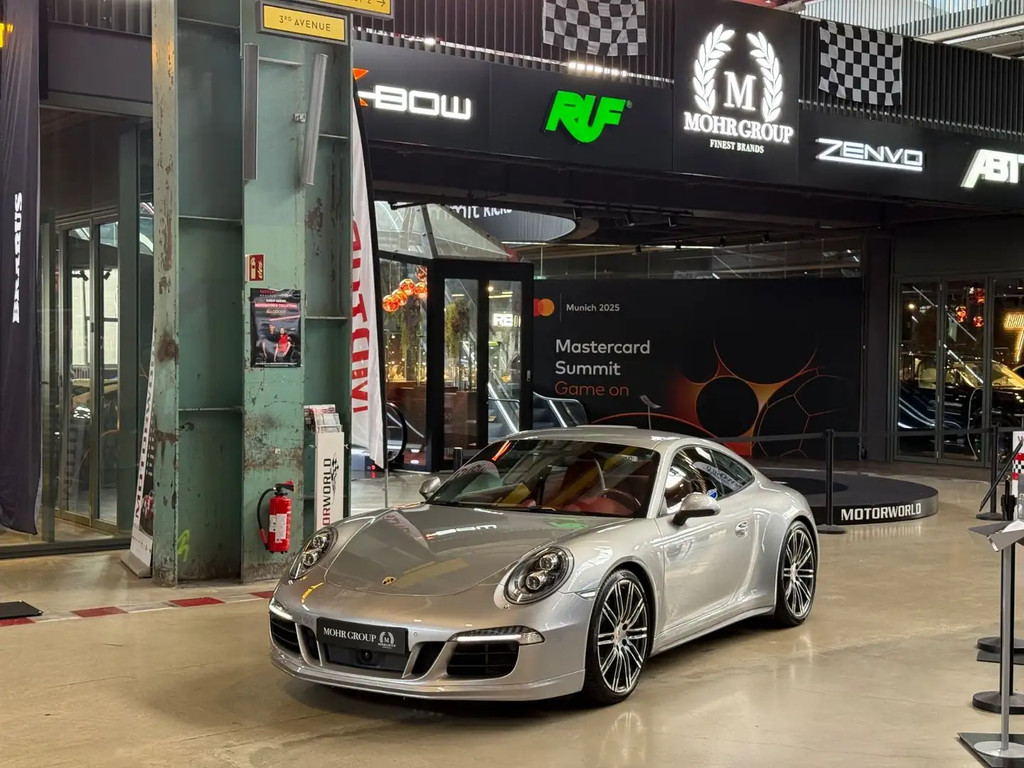 Porsche 991 911 Carrera 4S/APPROVED/SPORT DESIGN/PDLS+/PASM Argento - 1