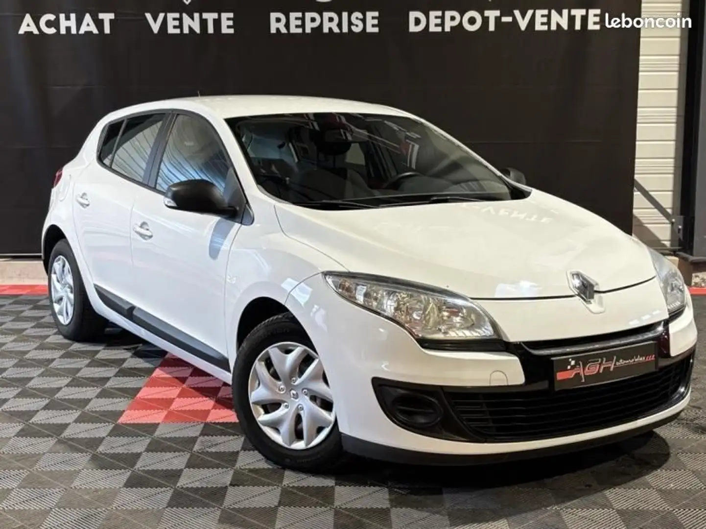 Renault Megane Sté 1.5 dCi 90ch Air eco² Blanc - 2