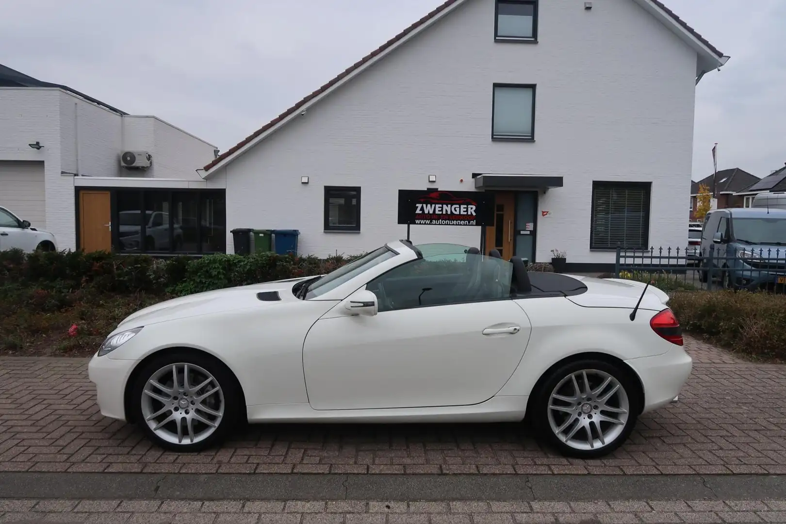 Mercedes-Benz SLK 200 K. Aut SPORT-EDITION|NAVIGATIE|BLUETOOTH|AIRSCARF| Wit - 2