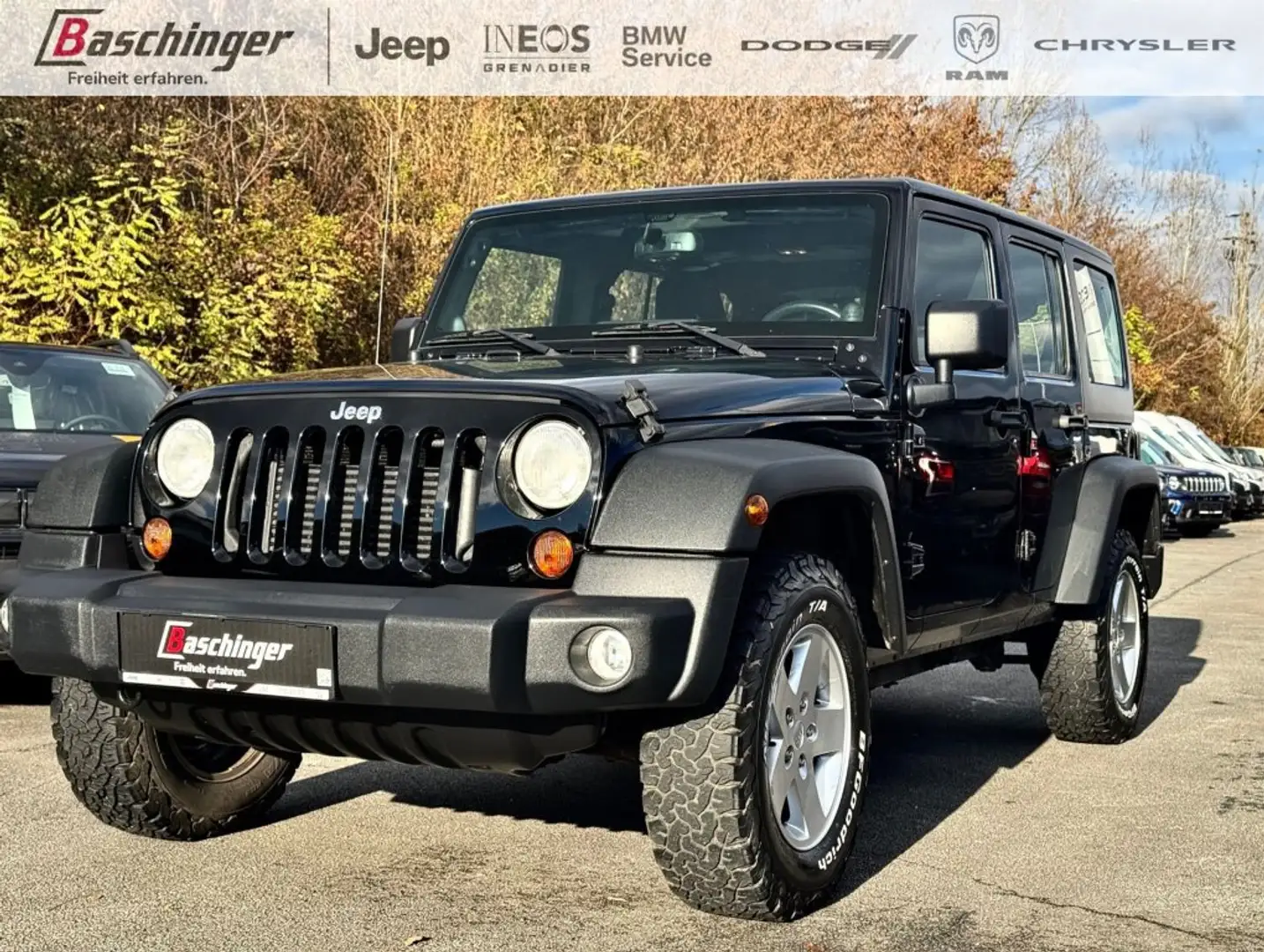 Jeep Wrangler Unlimited Sport 2,8 CRD Noir - 1
