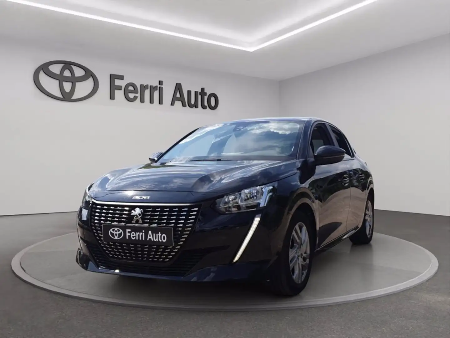 Peugeot 208 1.2 puretech active s&s 75cv my20 Noir - 1