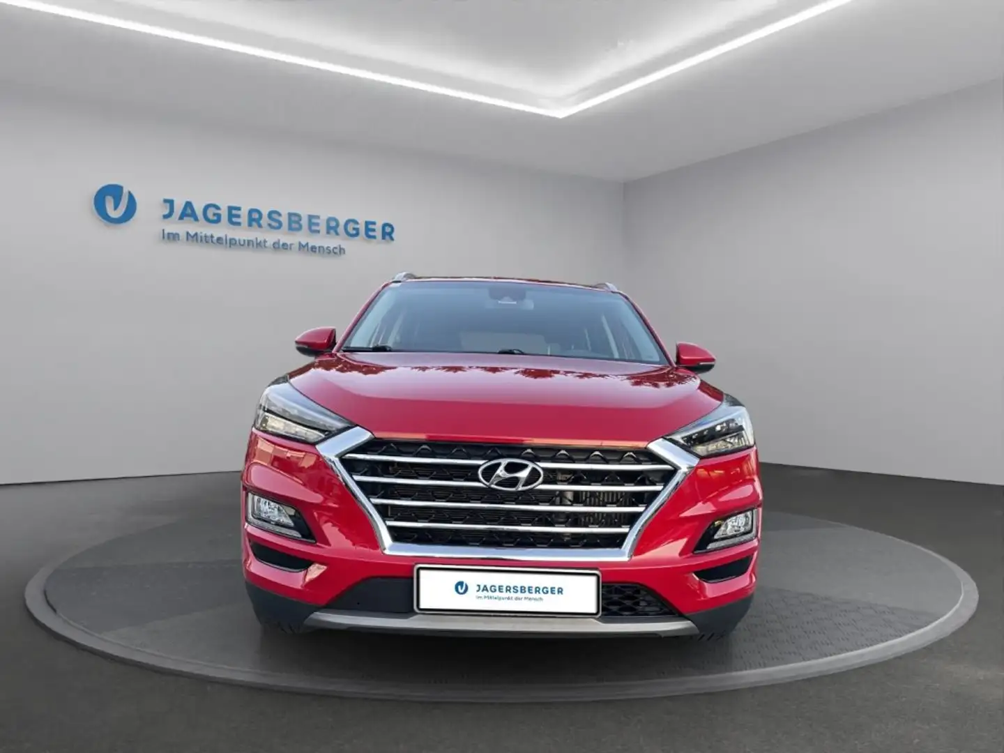 Hyundai TUCSON 1,6 ALLRAD Diesel Automatik Rouge - 2