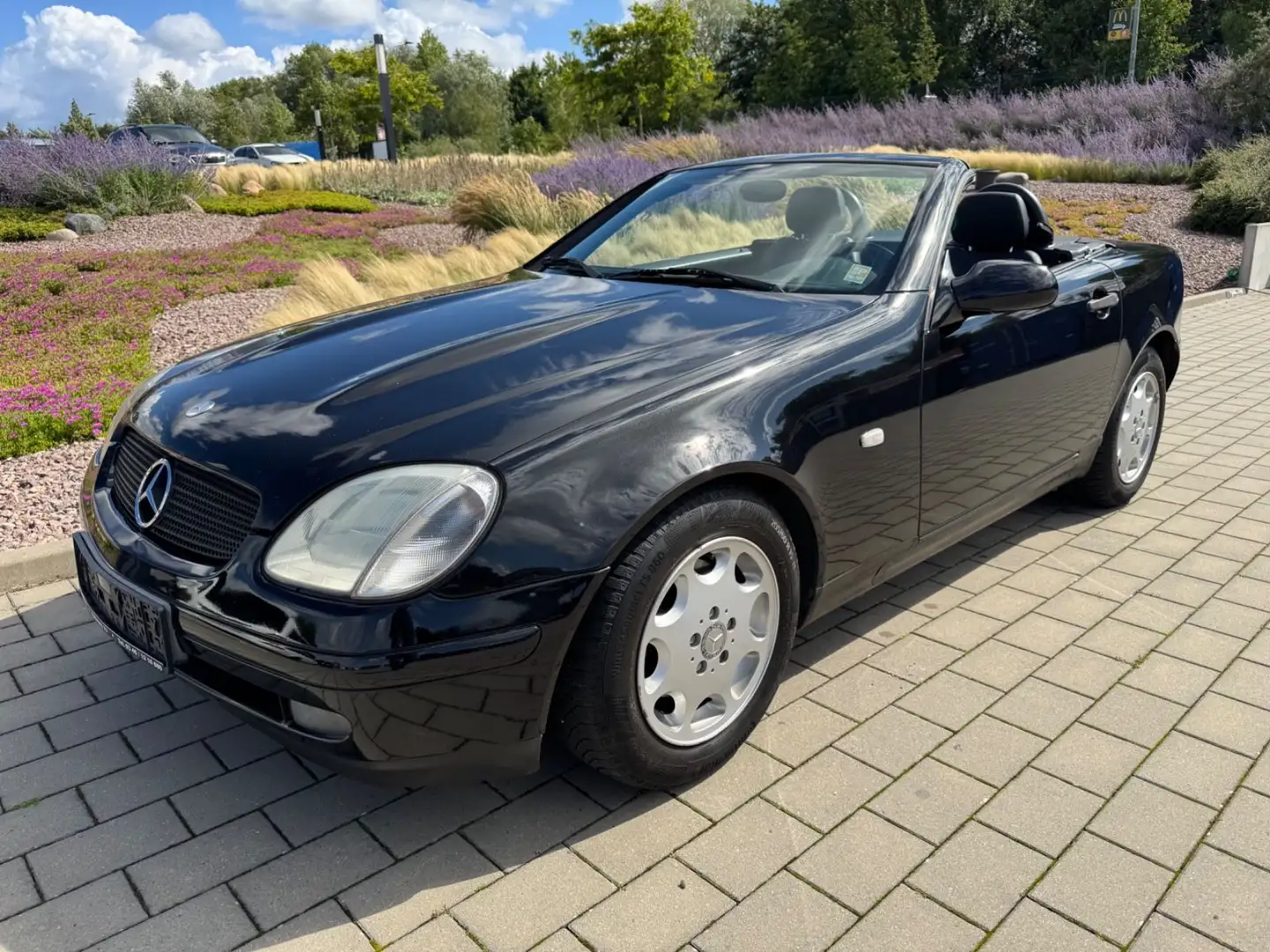 Mercedes-Benz SLK 200 AUTOMATIK LANGSTRECKENFAHRZEUG 2 BESITZ Noir - 1