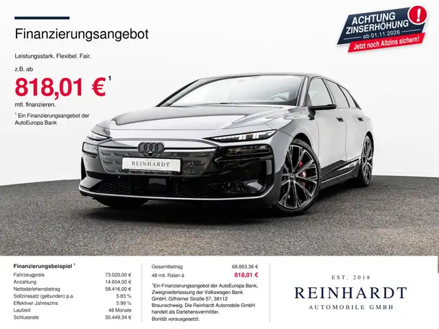 Audi S6 e-tron AVANT EDITION ONE ACC/HuD/PANO/S-SITZE