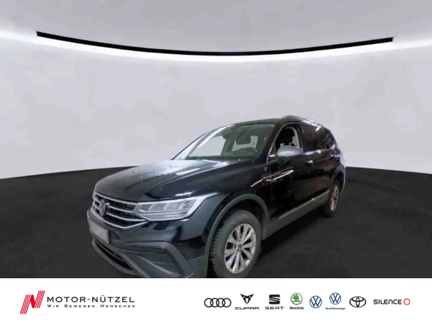 Volkswagen Tiguan Allspace 2.0 TDI DSG LIFE LED+AHK+ACC+HuD Schwarz - 1