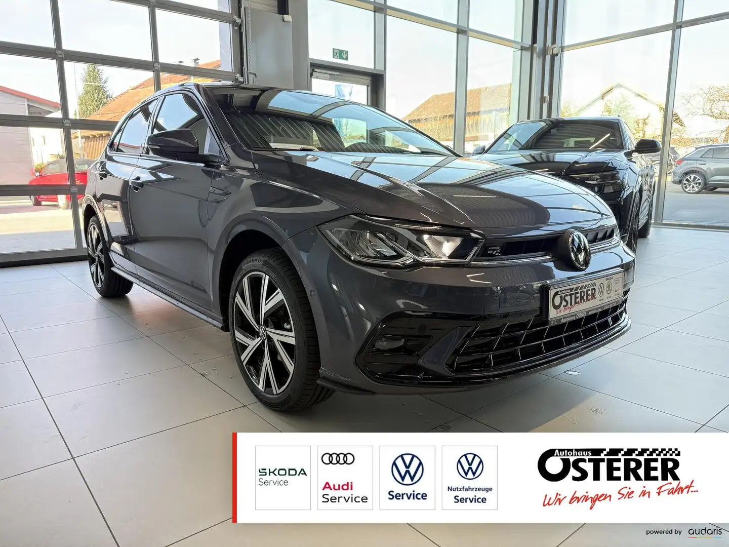 Volkswagen Polo 1.0 TSI R-Line-4 Jahre Garantie-IQ Drive-Digital C Gris - 1