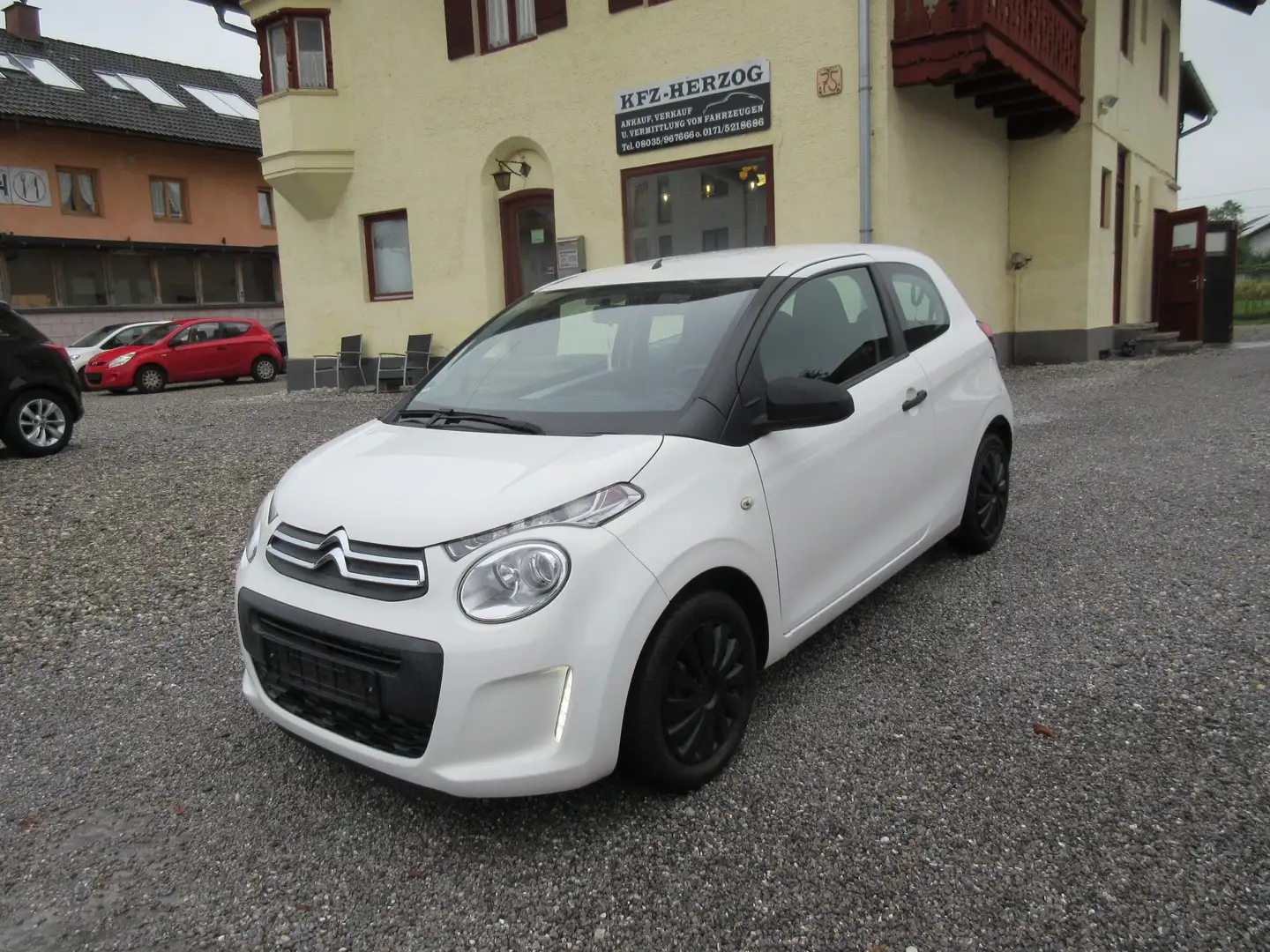 Citroen C1 C1 3-Türer nur 72000km TÜV/AU - NEU!!! Weiß - 1