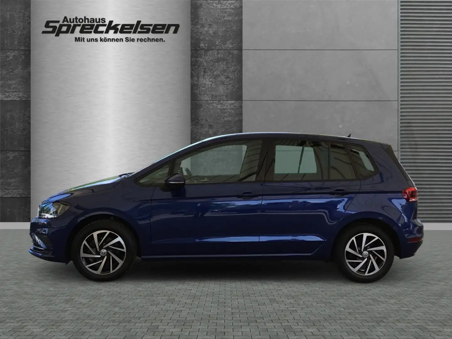 Volkswagen Golf VII Sportsvan 1.5 TSI++Join++Aut.++ACC++Navi++ Bleu - 2