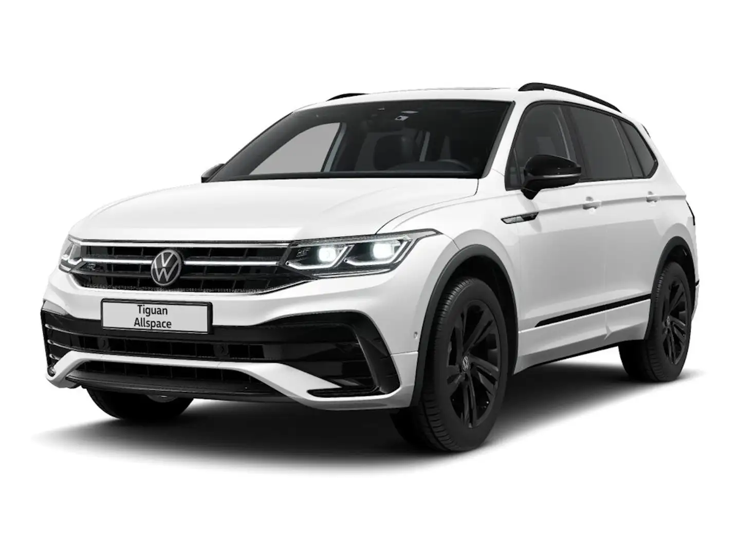 Volkswagen Tiguan Allspace R-Line TDI 4MOTION DSG / 234 / STANDHEIZUNG / VOLL Weiß - 1