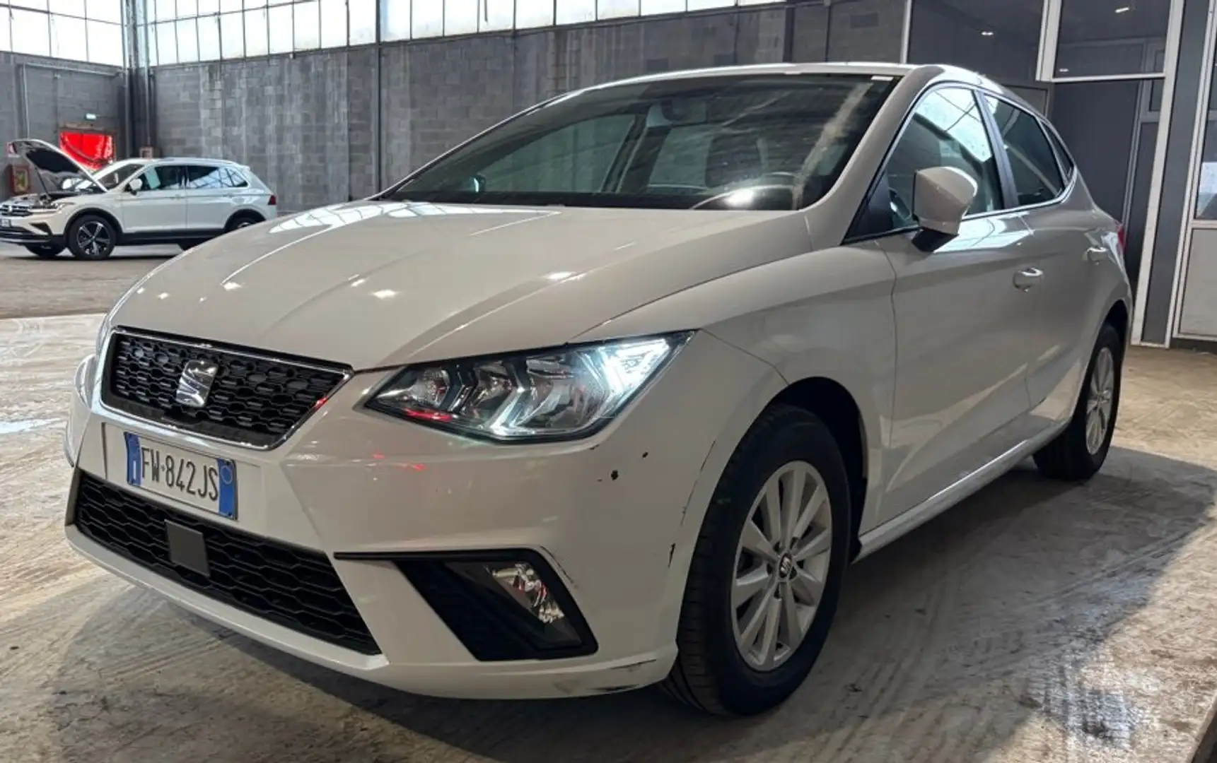 SEAT Ibiza 1.6 tdi Business 95cv dsg - FW842JS Bianco - 2