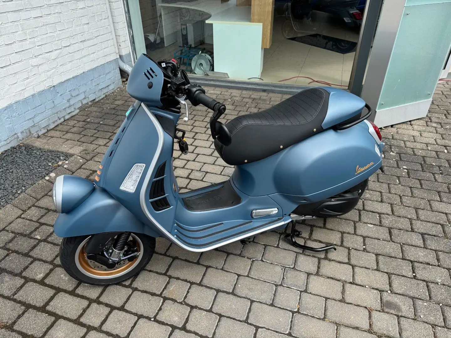 Vespa GTV 310 E5+ ABS Officina 8 Bleu - 2