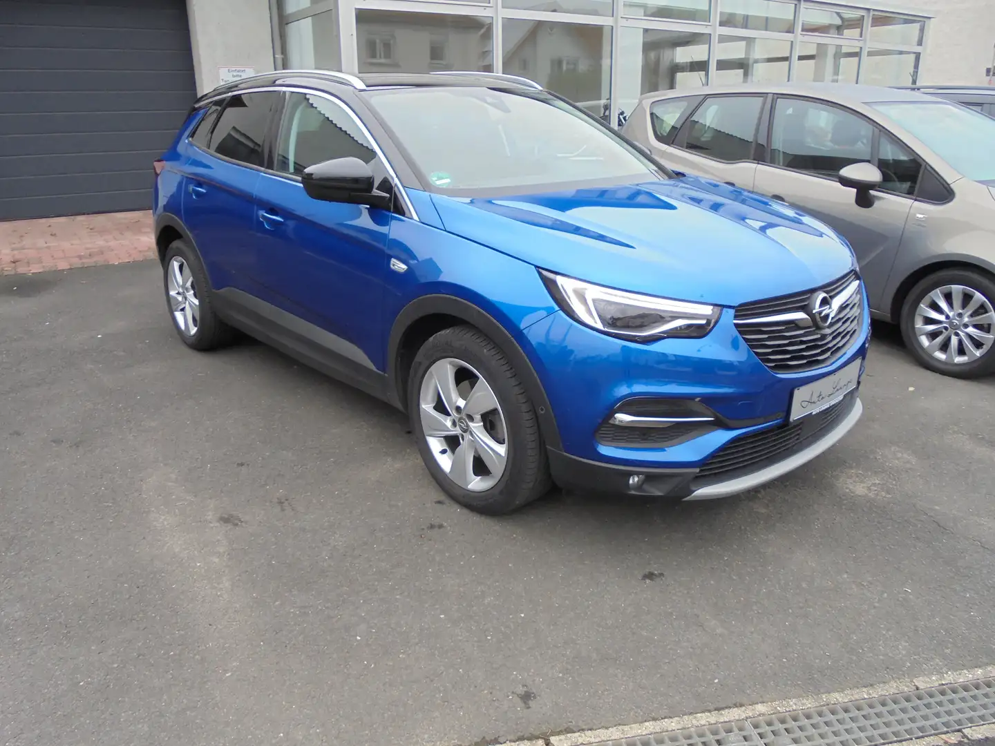 Opel Grandland X Ultimate LED*Spur*Totw.*Leder*360°Zahnr. neu Blau - 1