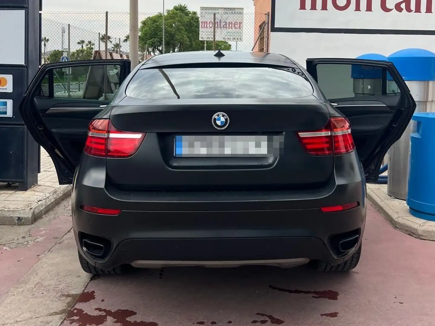 BMW X6 X6 M50d Schwarz - 2