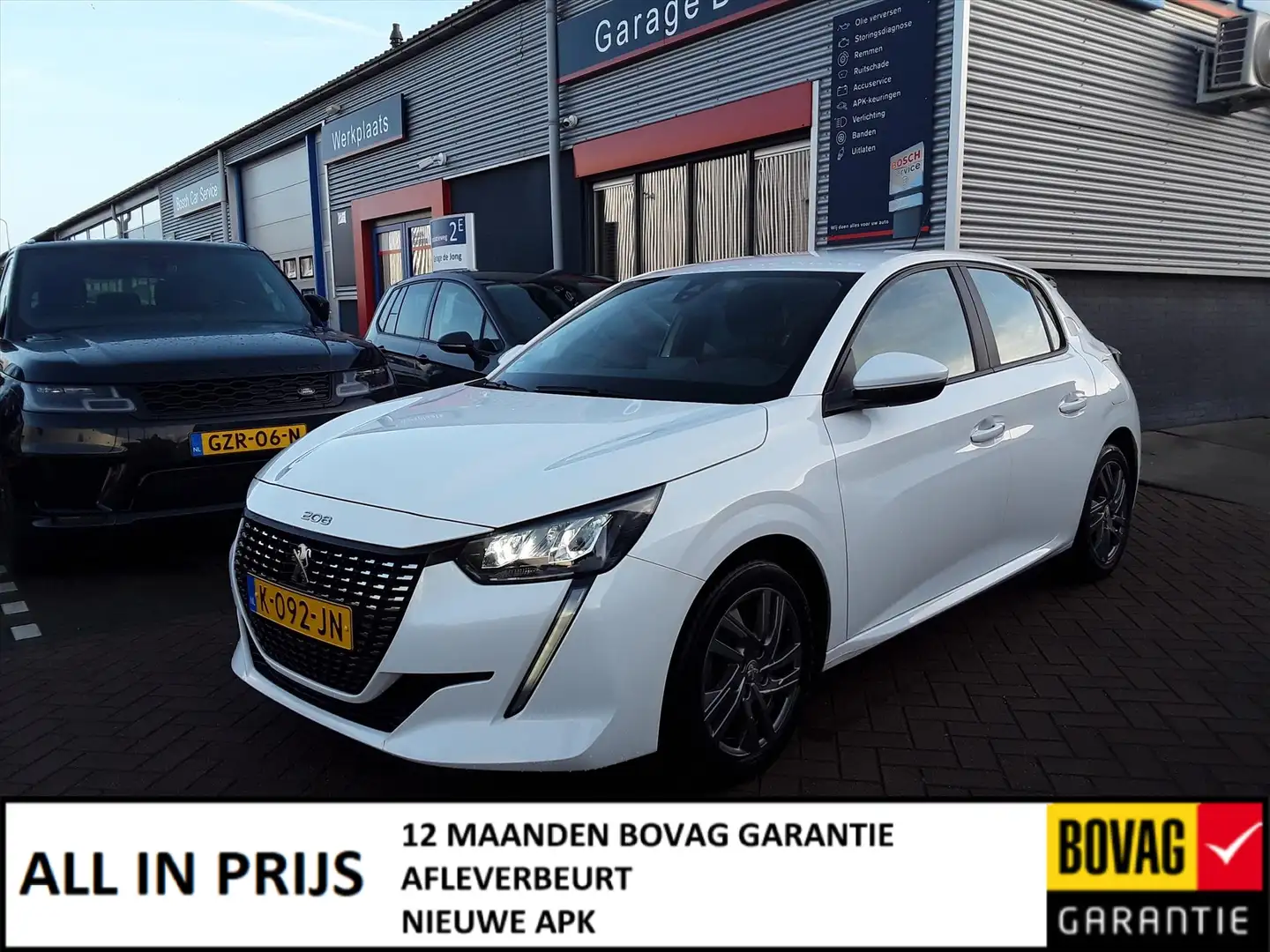 Peugeot 208 1.2 PureTech 100pk EAT8 Blue Lease Active Weiß - 1
