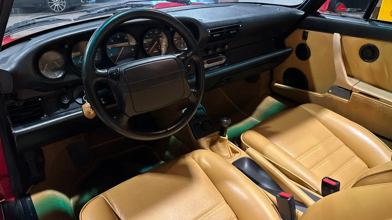 Porsche 911 964 Carrera 2 Rouge Indien, foto 11