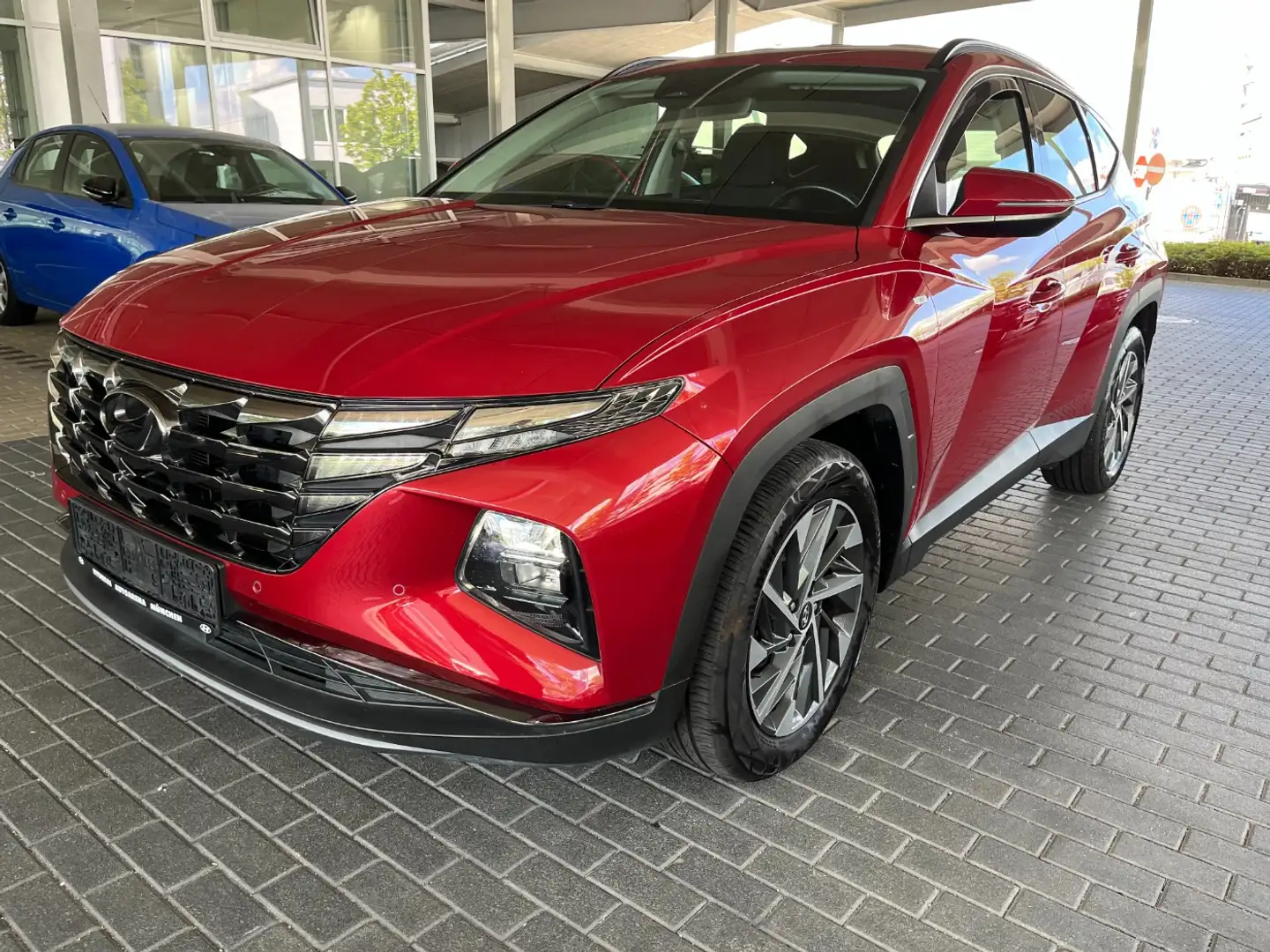 Hyundai TUCSON 1.6 T-GDI Trend Matrix 2xKlima ACC Kam. Rosso - 2
