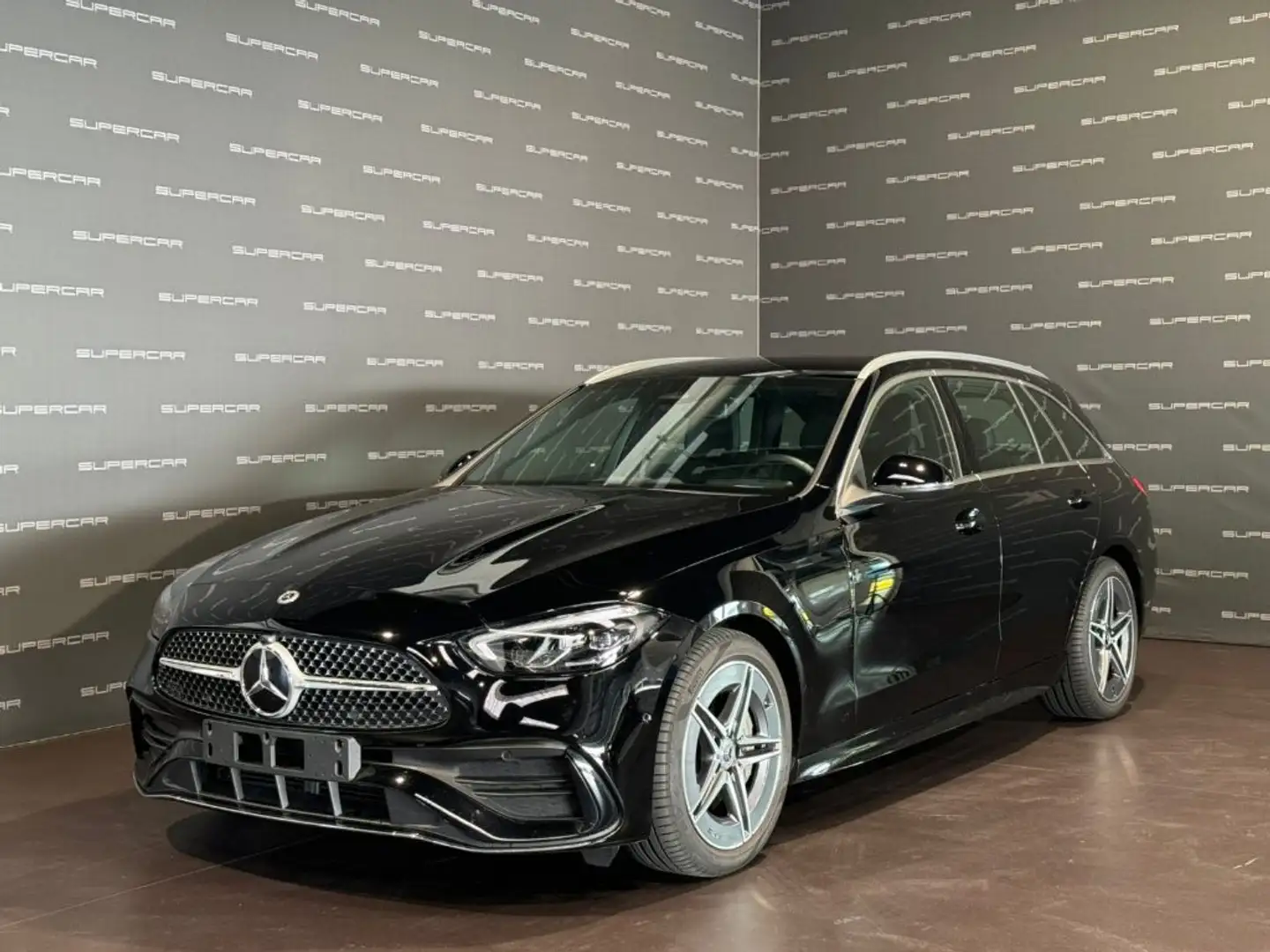 Mercedes-Benz C 220 d Mild hybrid S.W. AMG Line Fekete - 1