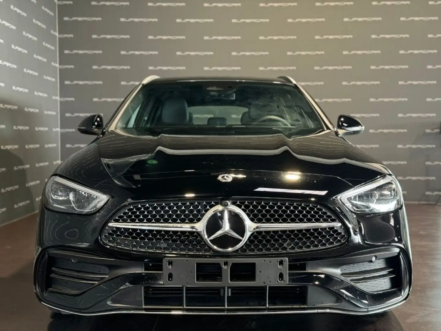 Mercedes-Benz C 220 d Mild hybrid S.W. AMG Line Fekete - 2