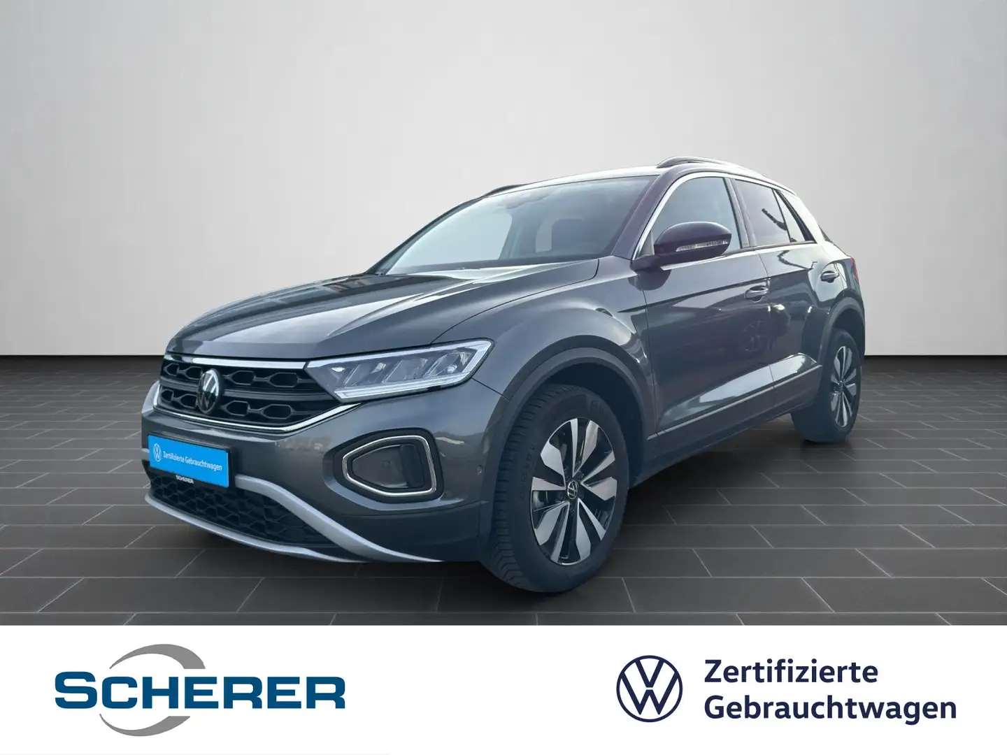 Volkswagen T-Roc 2.0 TDI GOAL NAVI AHK PDC KLIMA Grau - 1
