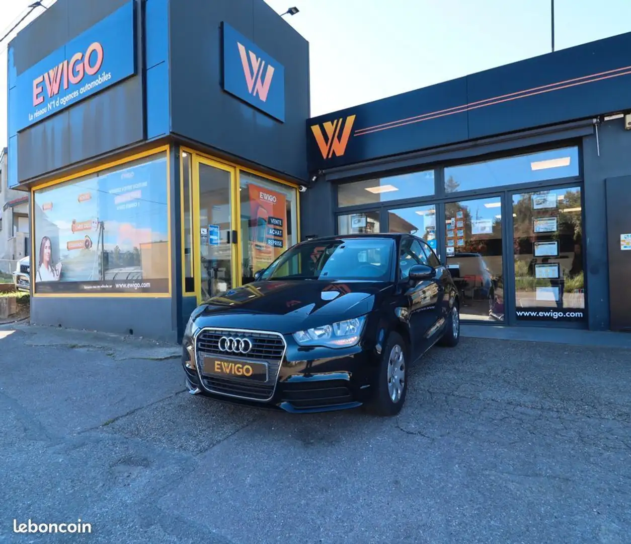 Audi A1 1.6 tdi 105 ch ambiente Noir - 1