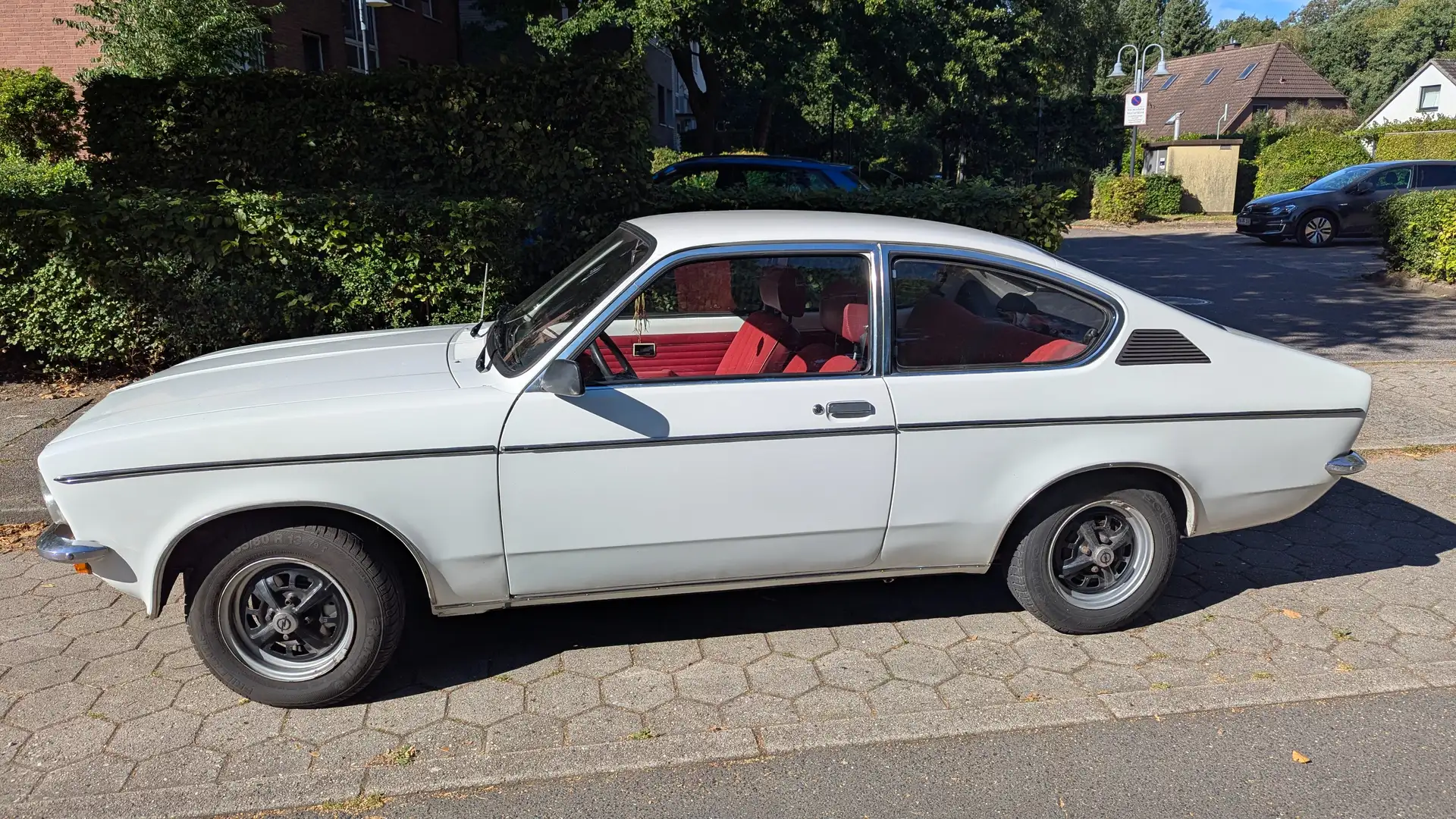 Oldtimer Opel Kadett C Coupe 1,2 Automatik Wit - 1
