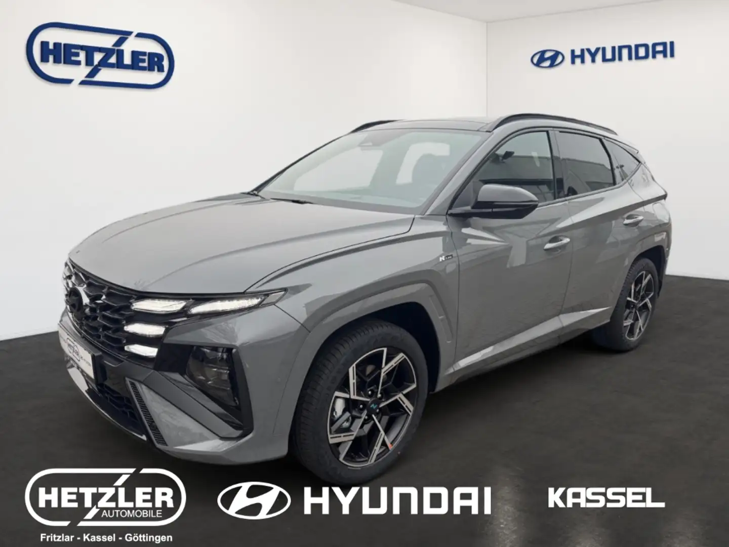 Hyundai TUCSON N Line Mild-Hybrid 4WD 1.6 T-GDI EU6e HUD El. Pano Grau - 1