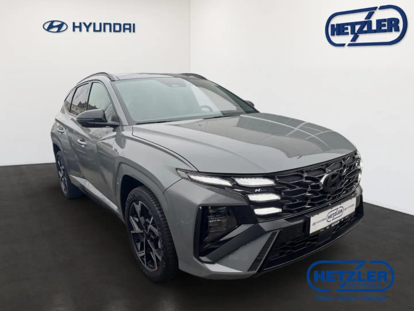 Hyundai TUCSON N Line Mild-Hybrid 4WD 1.6 T-GDI EU6e HUD El. Pano Grau - 2
