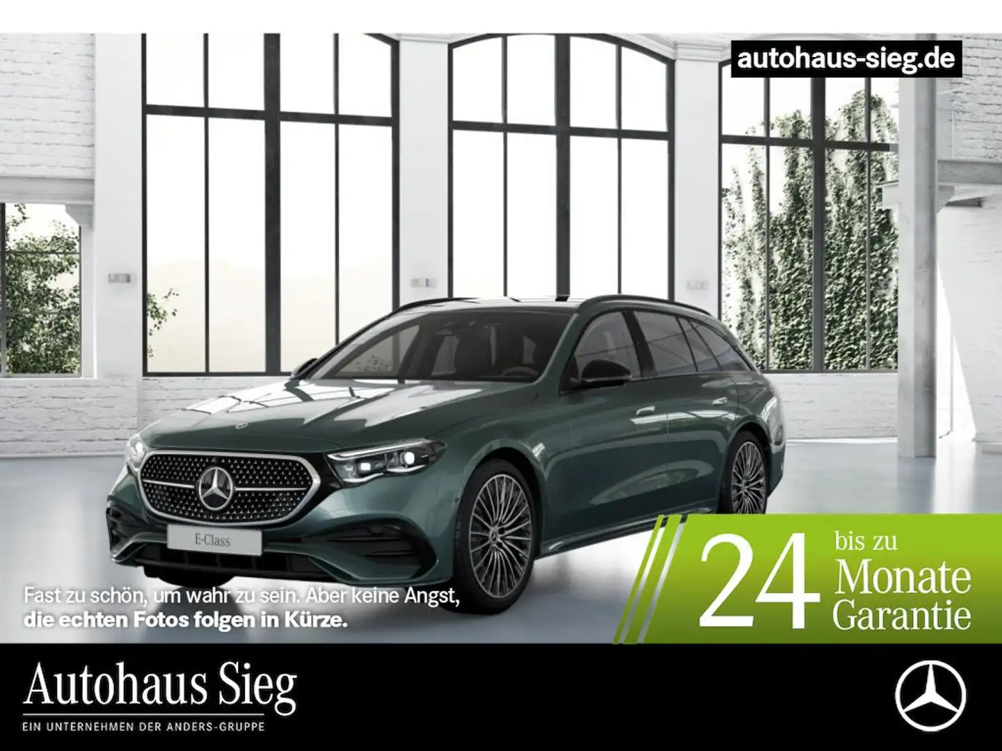 Mercedes-Benz E 220 d T +AMG+Pano+AHK+SHZ+Night+SpurW+S-Sitz Zilver - 1