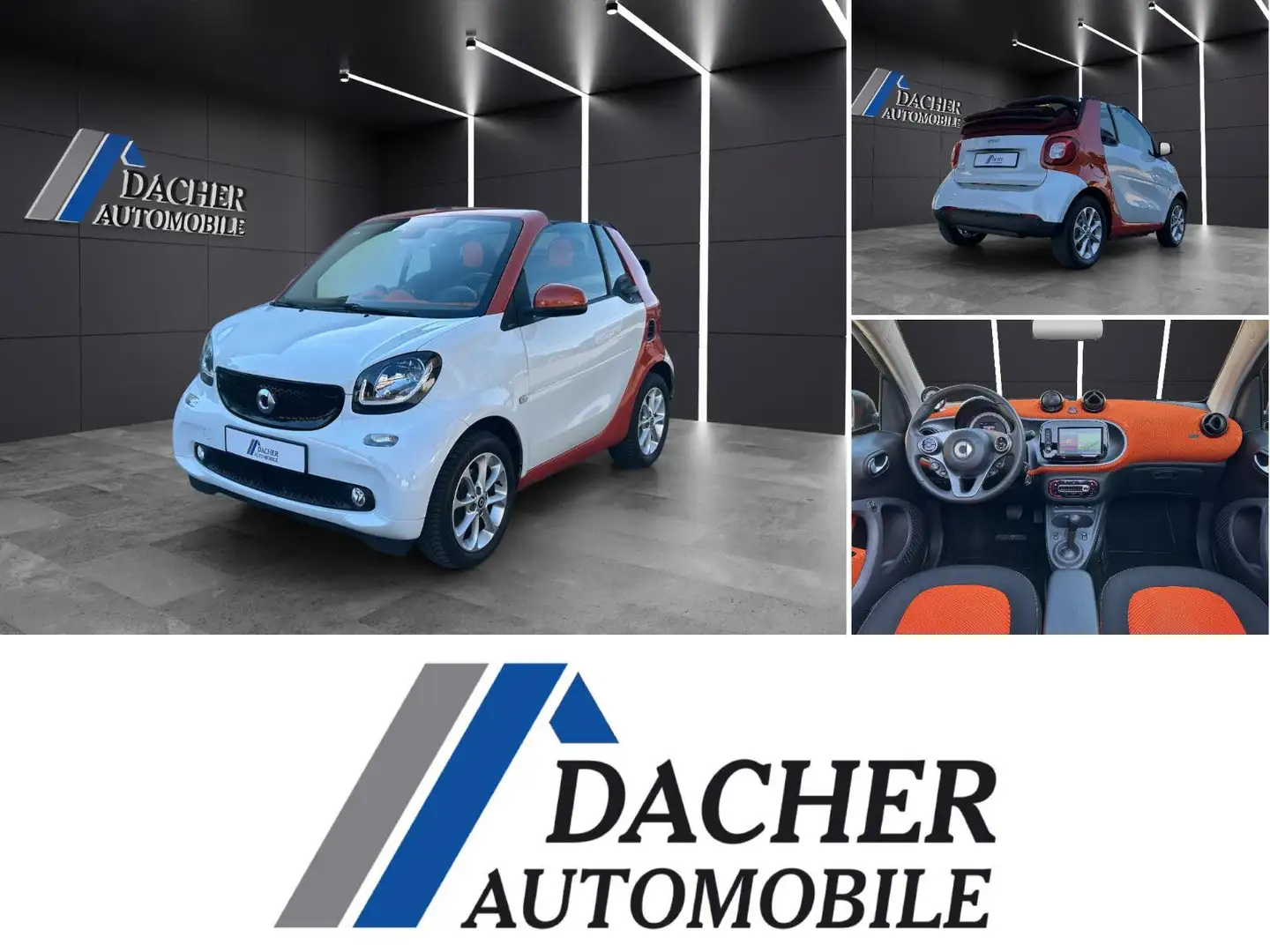 smart forTwo Cabrio Automatik,Kamera,Sitzeizung.Navi Bianco - 1