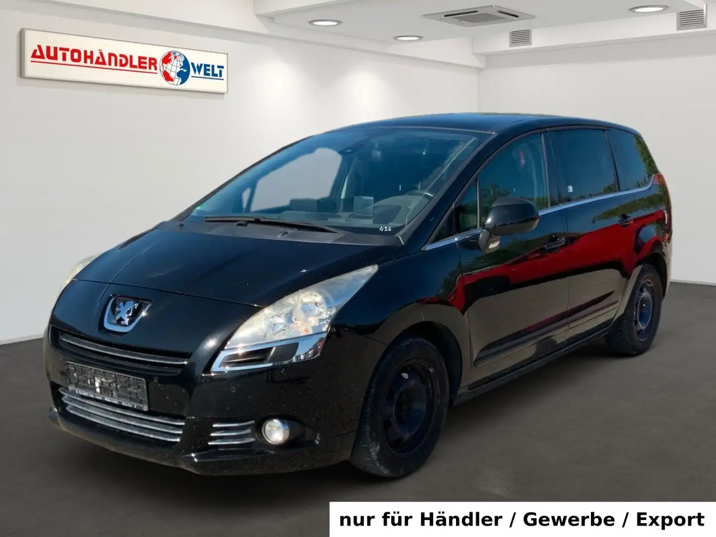 Peugeot 5008 2.0 HDi Platinum 7-Sitzer AAC BT Navi PDC Noir - 1