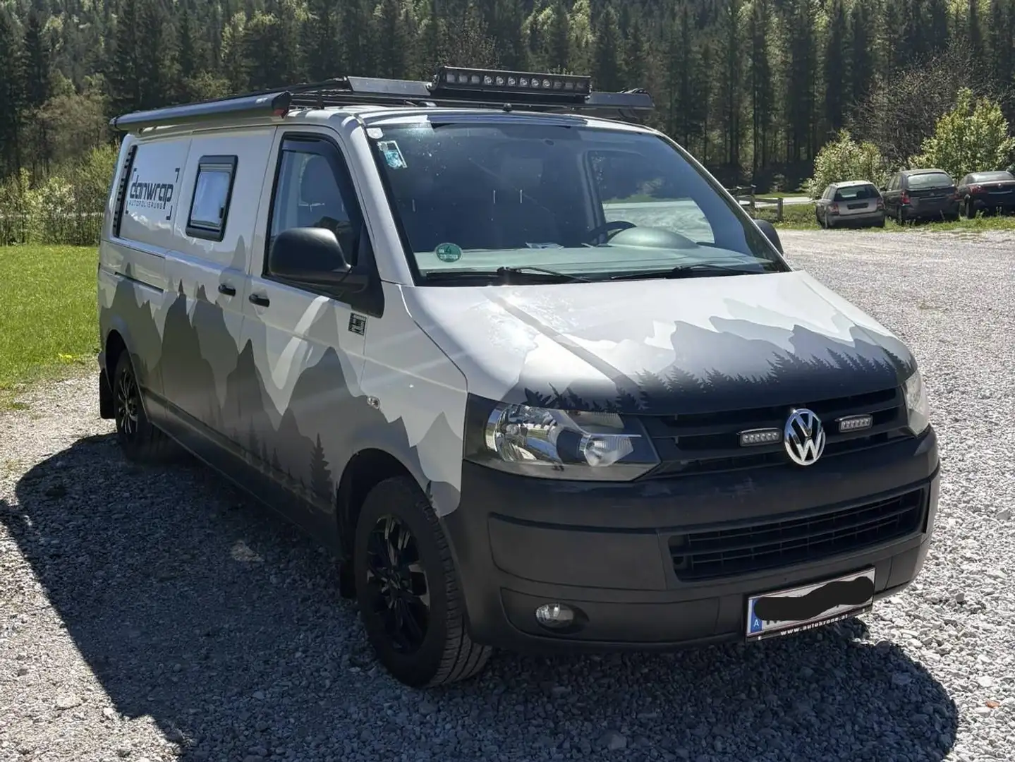 Volkswagen T5 Transporter Kastenwagen LR 2,0 BMT TDI 4motion D-PF Weiß - 2
