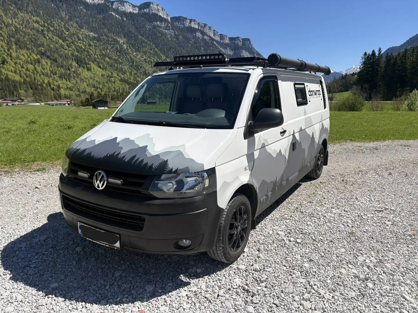 Volkswagen T5 Transporter Kastenwagen LR 2,0 BMT TDI 4motion D-PF Weiß - 1