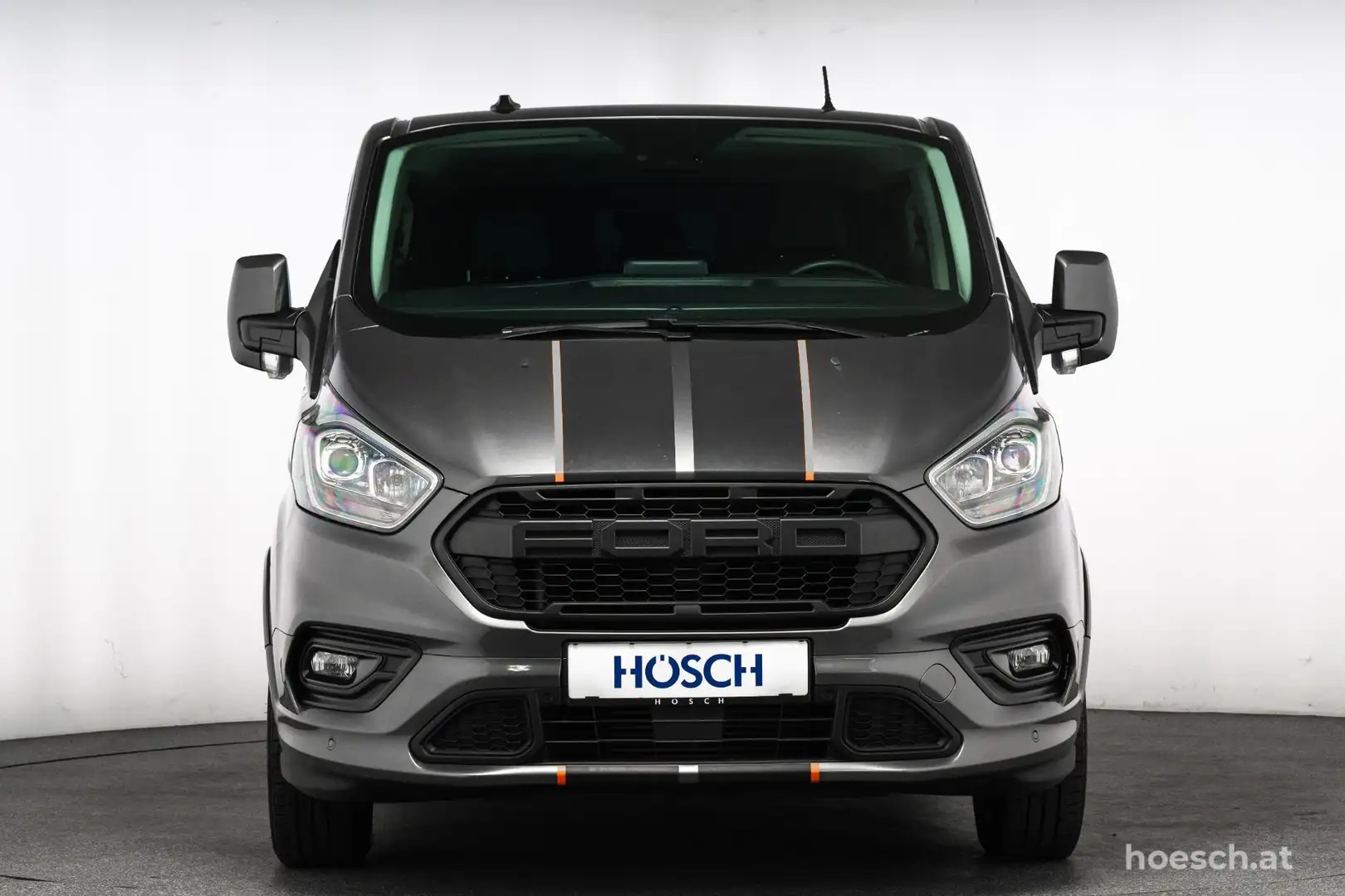Ford Transit Custom DoKa 2.0 TDCi 320 L2 Sport AHK STHZ 8-fach Grau - 2