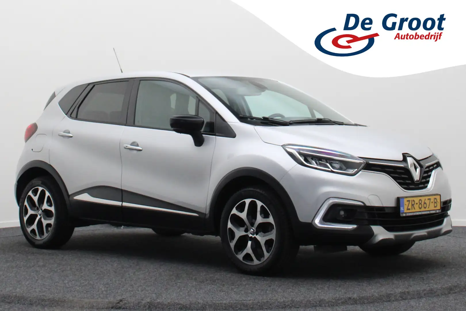 Renault Captur 0.9 TCe Intens Climate, Cruise, Navigatie, Bluetoo Grijs - 1