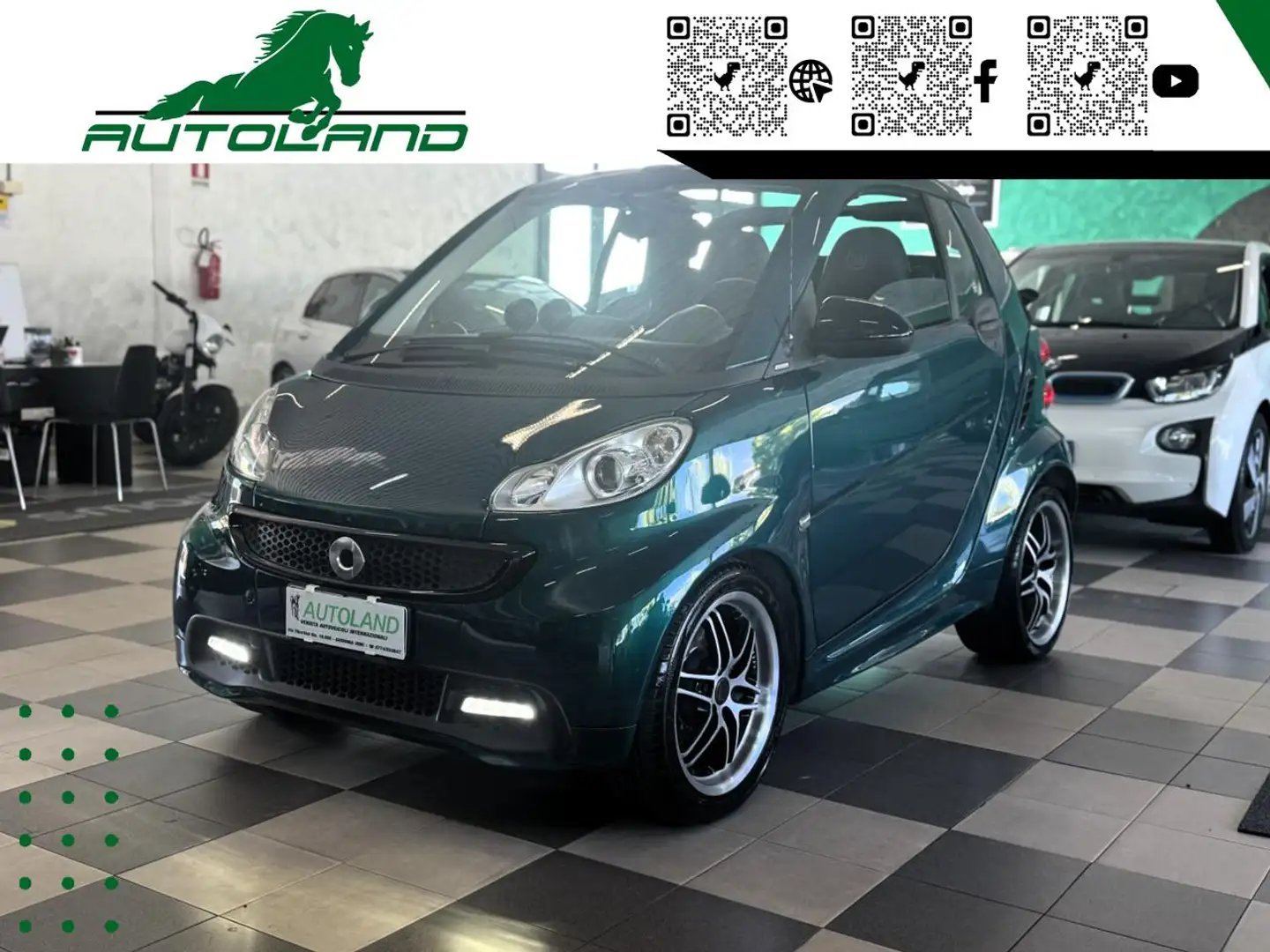 smart forTwo 1000 52 kW cabrio pulse Verde - 1