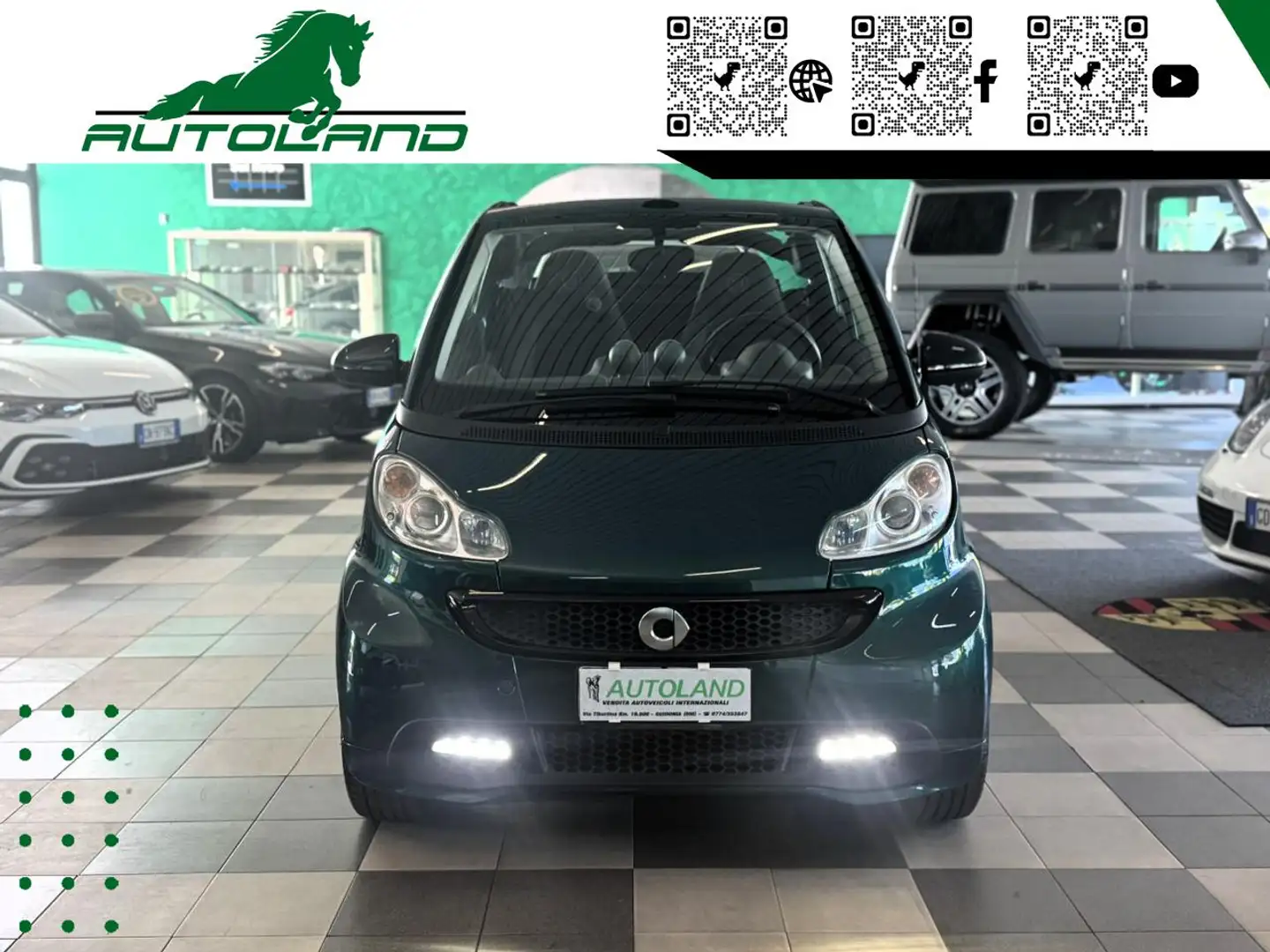 smart forTwo 1000 52 kW cabrio pulse Verde - 2