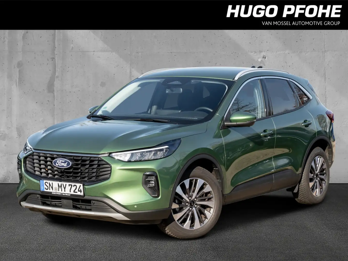 Ford Kuga Titanium 5-Türer 1.5 l EcoBoost. 6-Gang-Schaltgetr Grün - 1