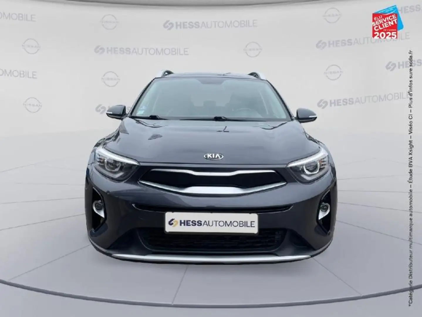 Kia Stonic 1.0 T-GDi 100ch ISG Design Euro6d-T GPS Camera Carplay Gris - 2