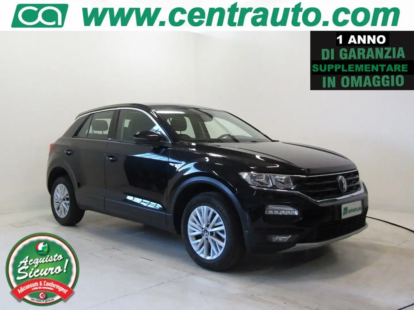 Volkswagen T-Roc 1.0 TSI Business 5P Manuale 2WD Nero - 1