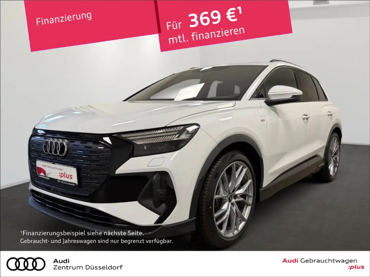 Audi Q4 e-tron 50 quattro S-LINE MATRIX RFK MMI SONOS Blanc - 1