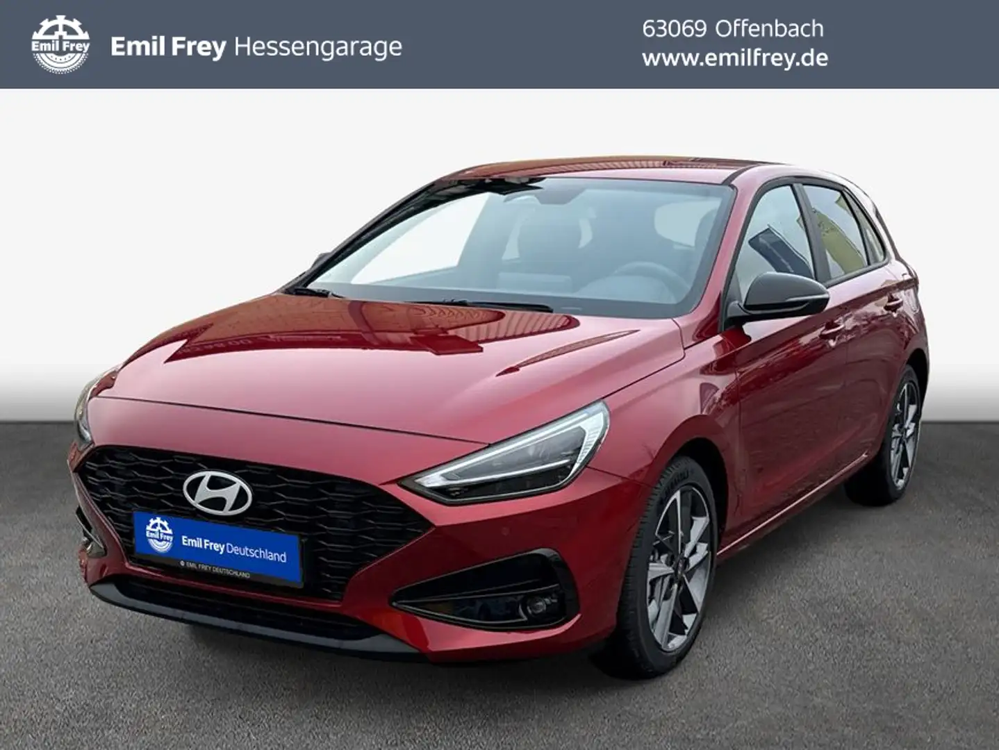 Hyundai i30 1.0 T-GDI Advantage Rouge - 1