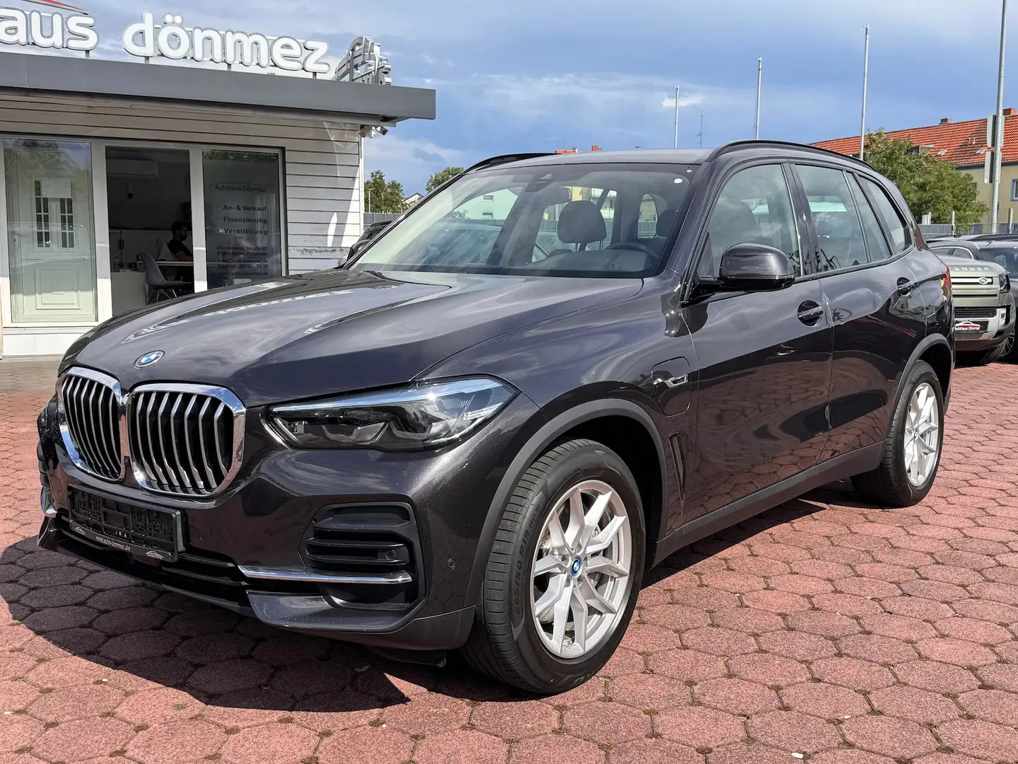BMW X5 xDrive45e 1.HAND HUD GESTIK LED 360 LEDER Grau - 1