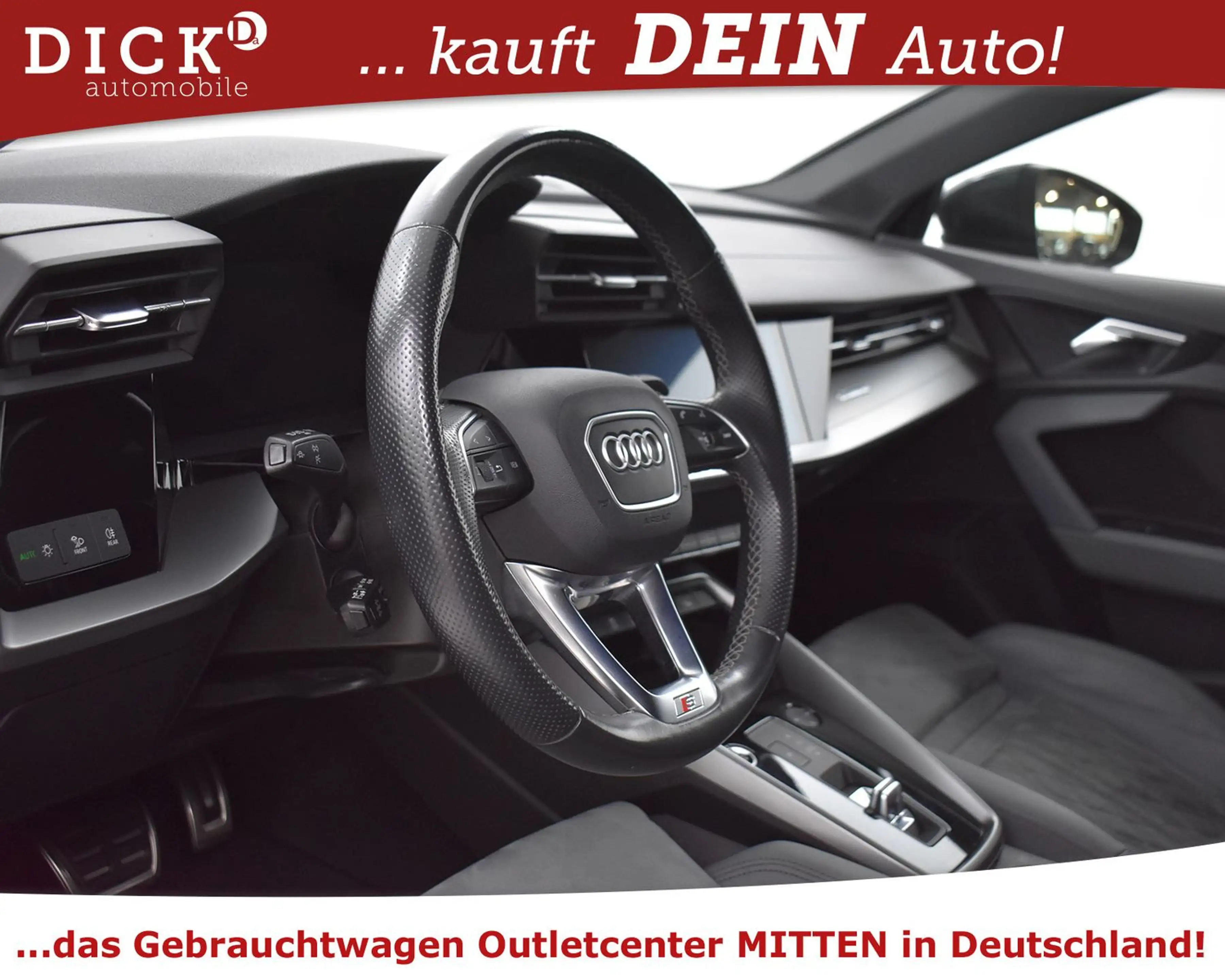Audi A3 SB Advanc 2X S LINE+ALCANT+SHZ+VIRTU+LED+18" — photo 10