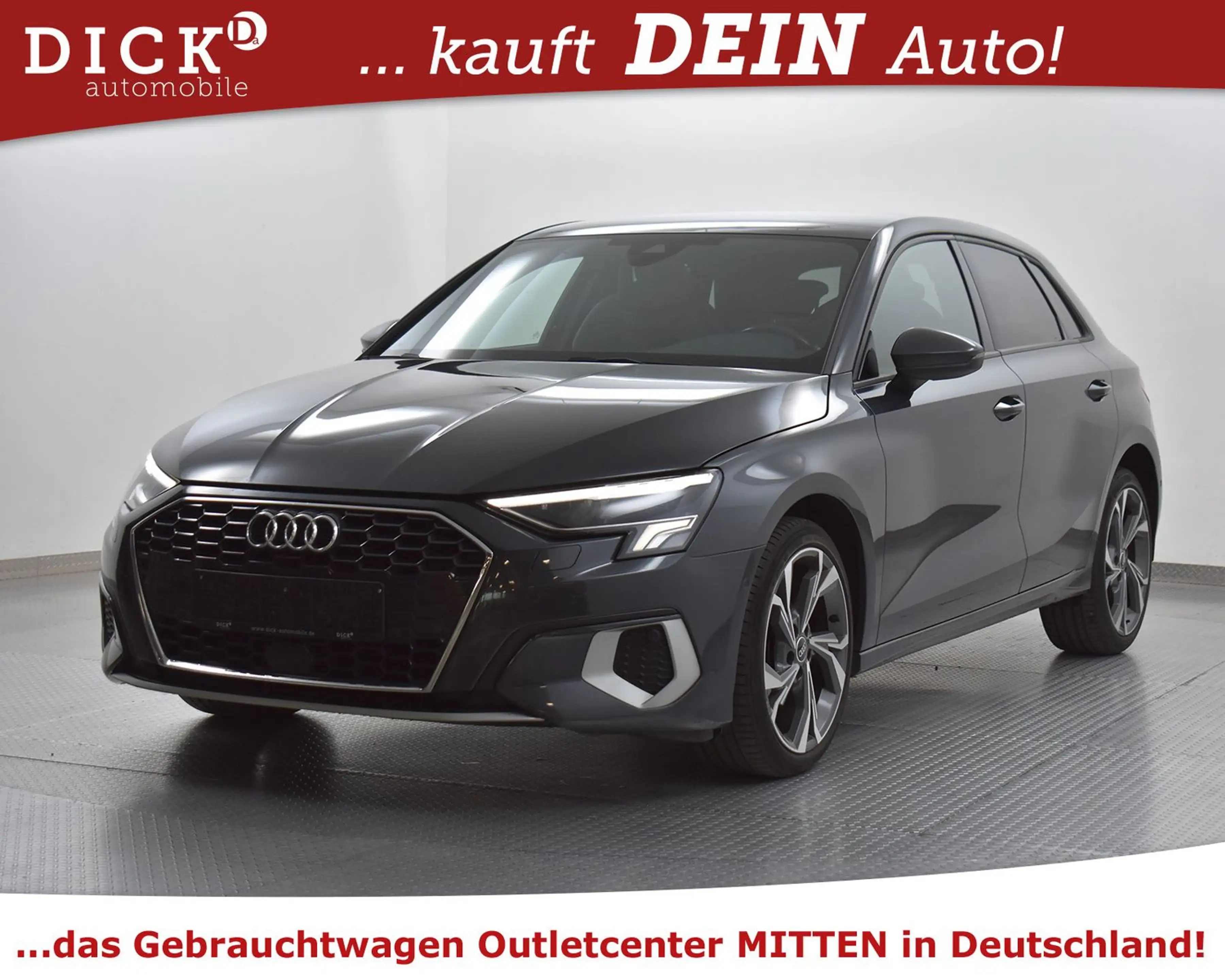 Audi A3 SB Advanc 2X S LINE+ALCANT+SHZ+VIRTU+LED+18" — photo 2