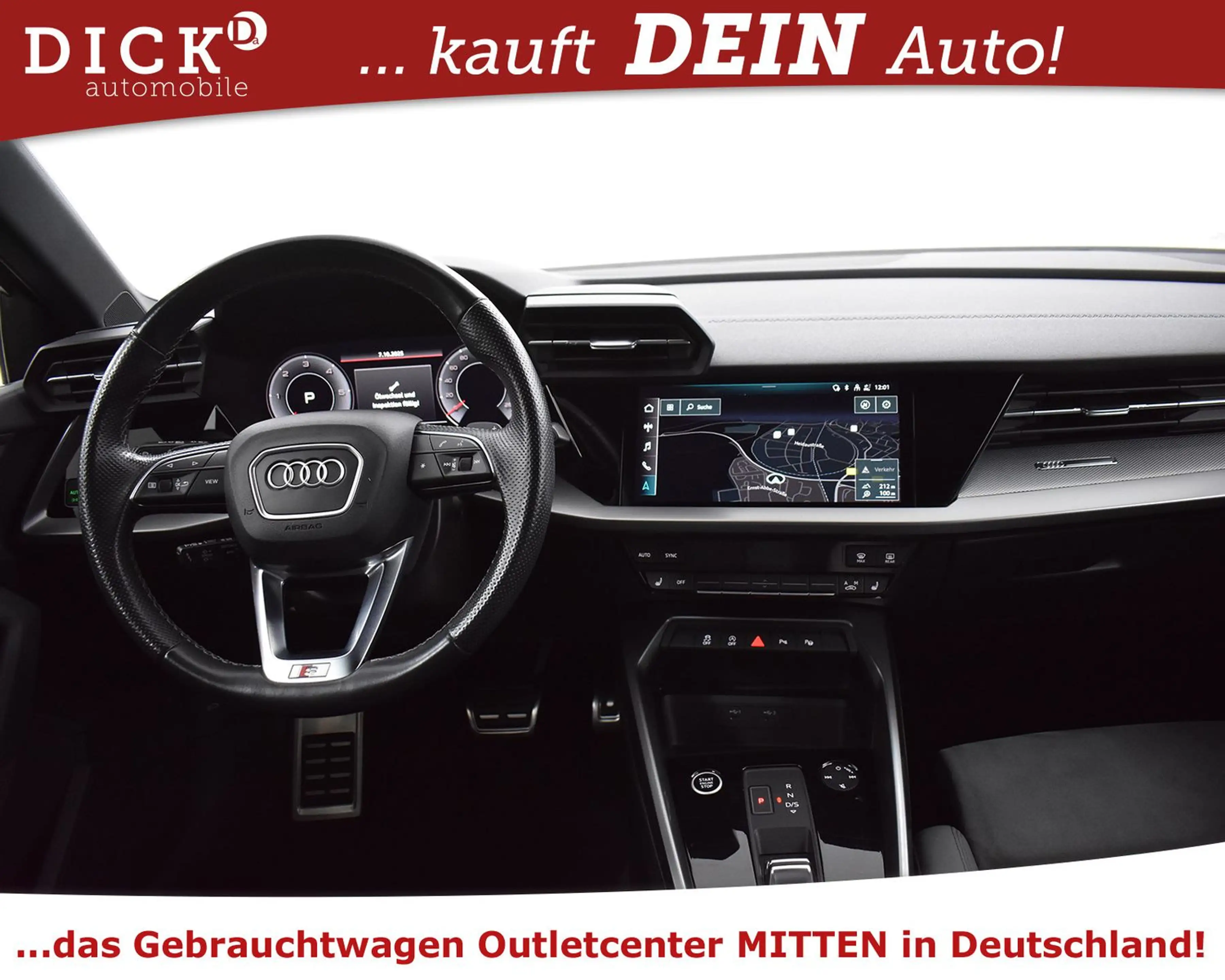 Audi A3 SB Advanc 2X S LINE+ALCANT+SHZ+VIRTU+LED+18" — photo 15