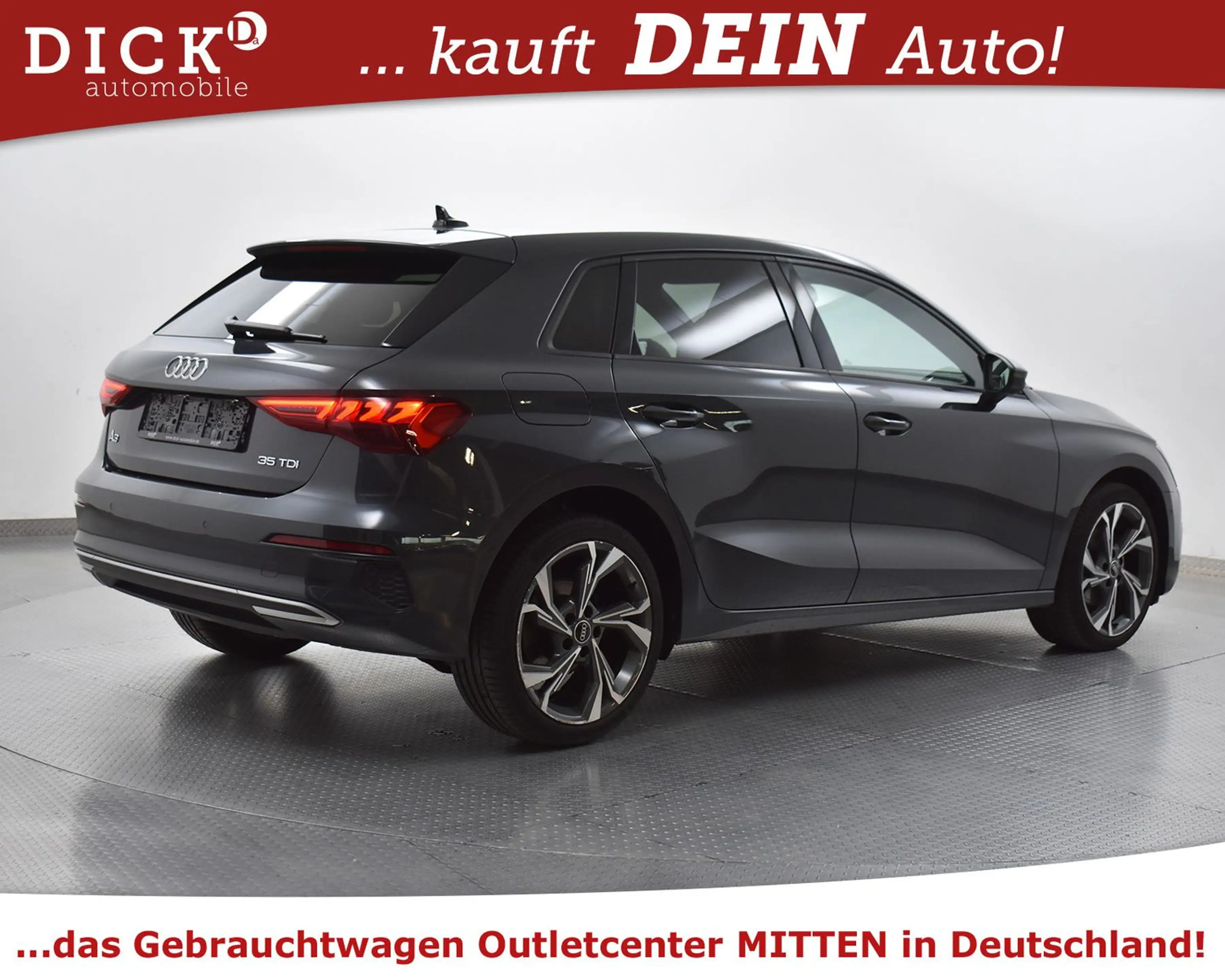 Audi A3 SB Advanc 2X S LINE+ALCANT+SHZ+VIRTU+LED+18" — photo 4