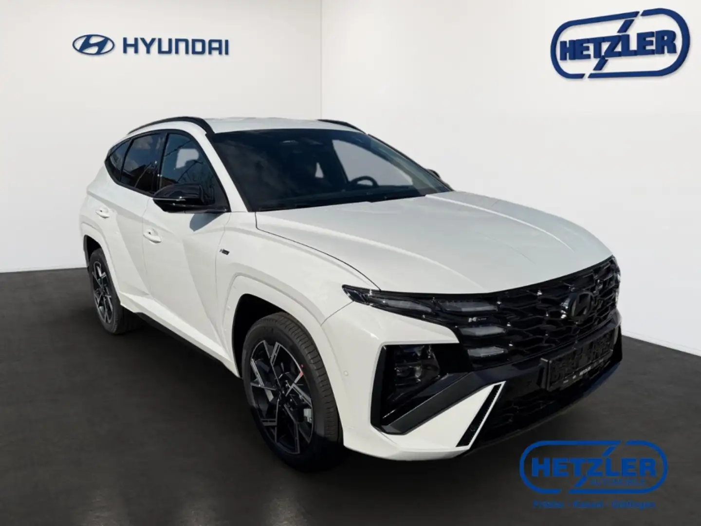 Hyundai TUCSON N Line Mild-Hybrid 2WD 1.6 T-GDI EU6e HUD Navi Dig Weiß - 2