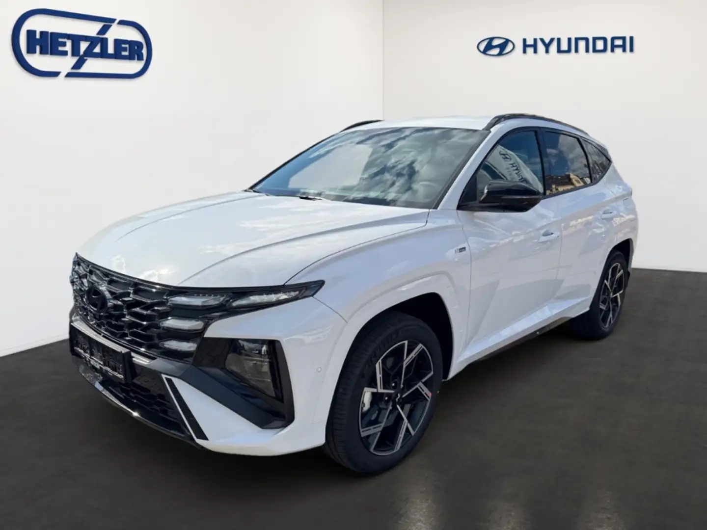 Hyundai TUCSON N Line Mild-Hybrid 2WD 1.6 T-GDI EU6e HUD Navi Dig Weiß - 1