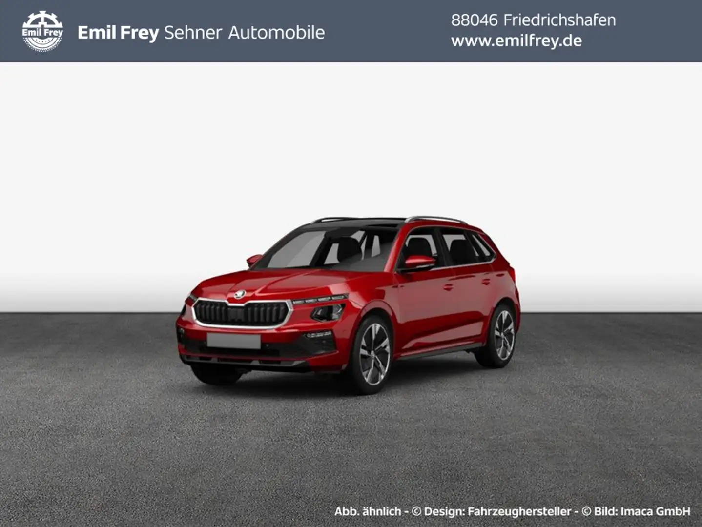 Skoda Kamiq 1.0 TSI DSG Selection 85 kW, 5-türig Rot - 1