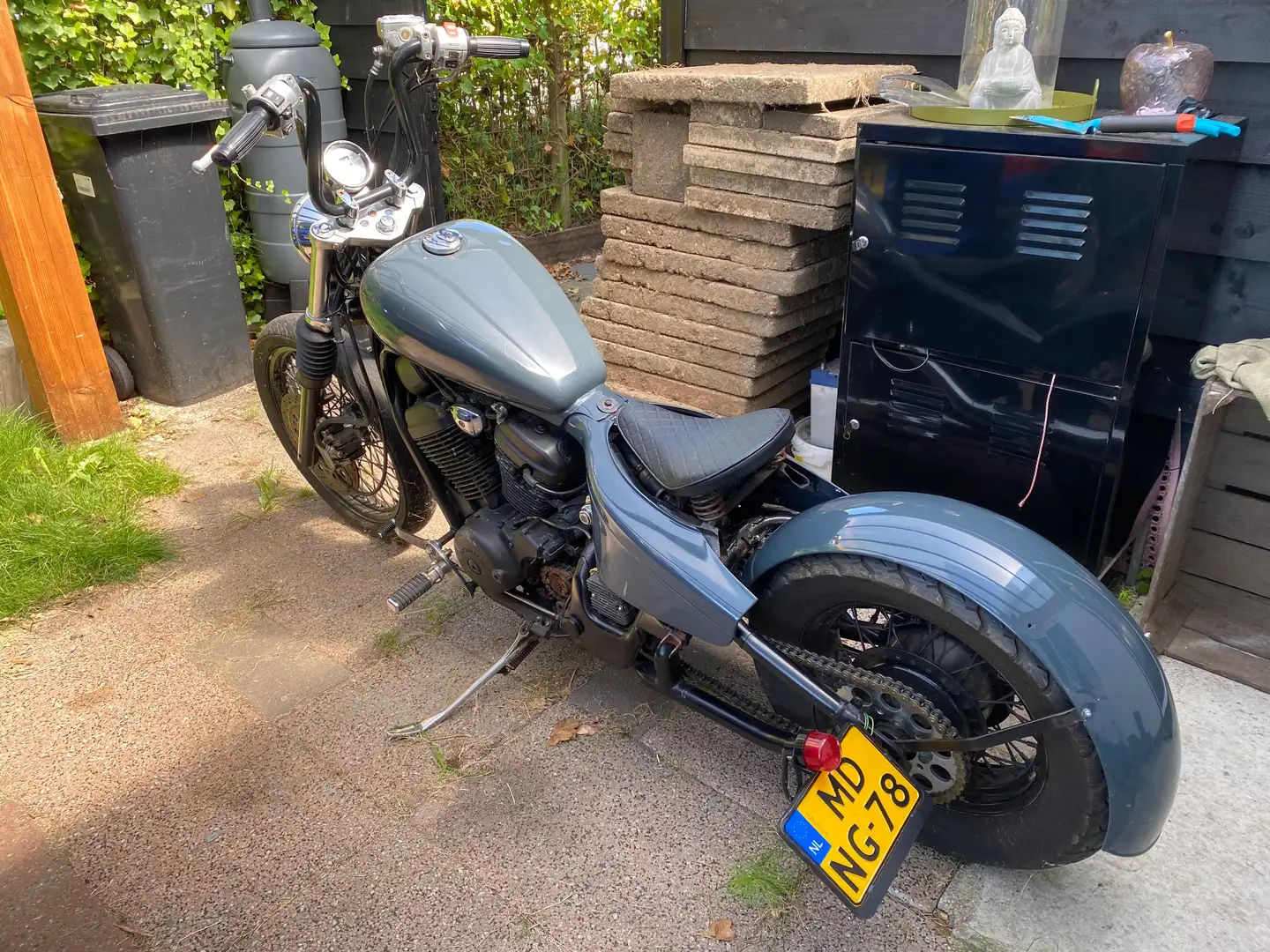 Honda VT 600 Custom Grijs - 1